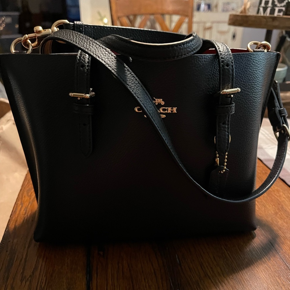 Coach small mollie tote bag
